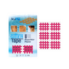 Acutop Gittertape Typ B – 120 Crosstapes zur Behandlung von Triggerpunkten in pinker Farbe mit Produktverpackung