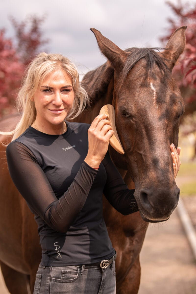 Angelina Spix zeigt Faszienarbeit mit dem Spixie