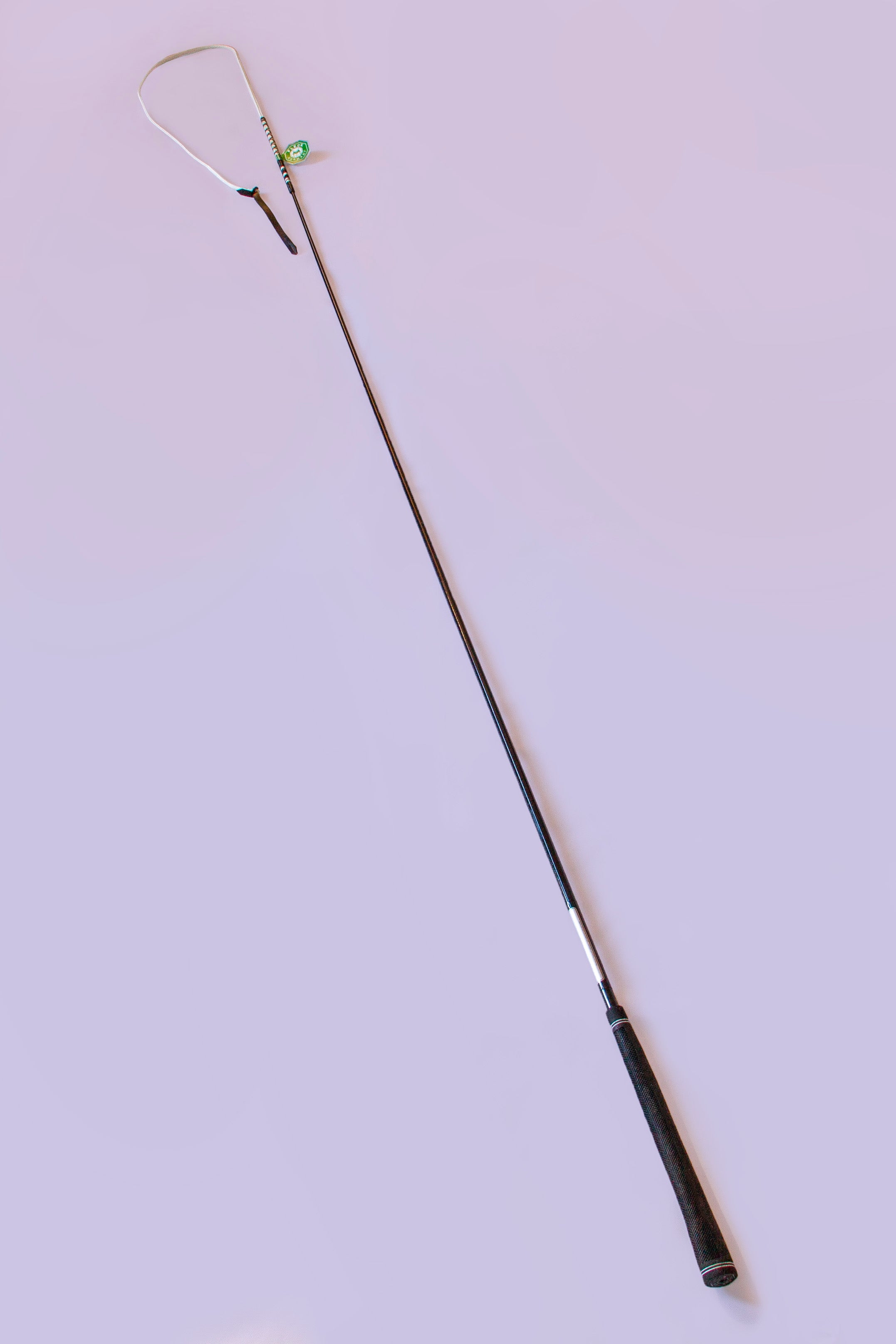 Bodenarbeitsgerte aus Carbon mit flexiblem besponnenem Schlag für präzise Impulse in der Bodenarbeit