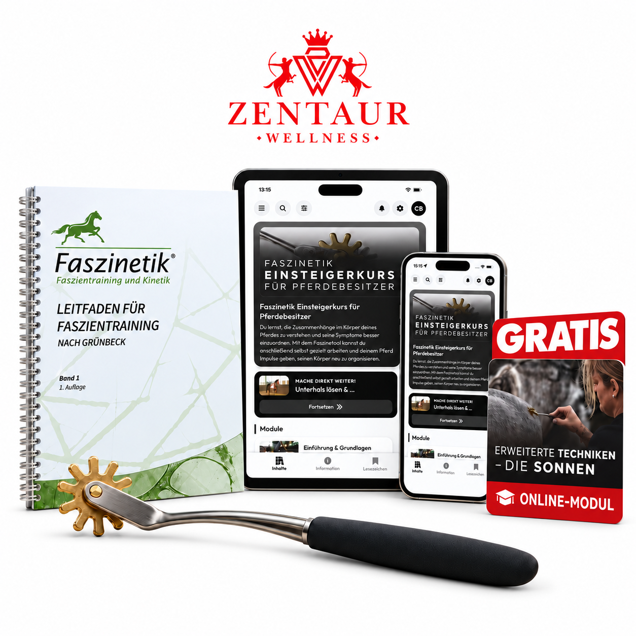 Faszientraining Starter-Set – Der komplette Einstieg für Pferdebesitzer