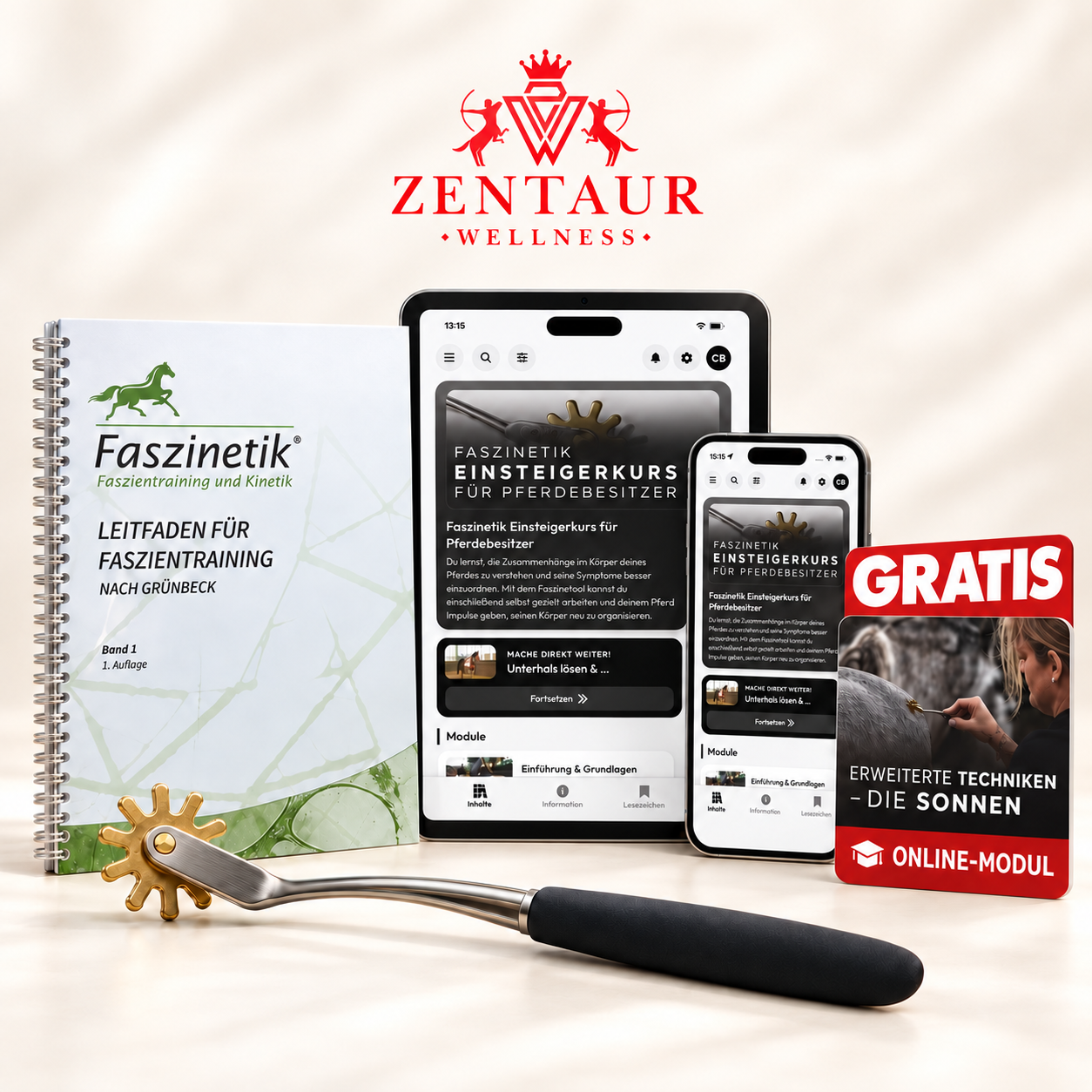 Faszientraining Starter-Set – Der komplette Einstieg für Pferdebesitzer