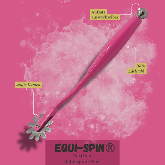 EQUI-SPIN Faszienrad in Pink – Wellness- und Reha-Zubehör für Pferde