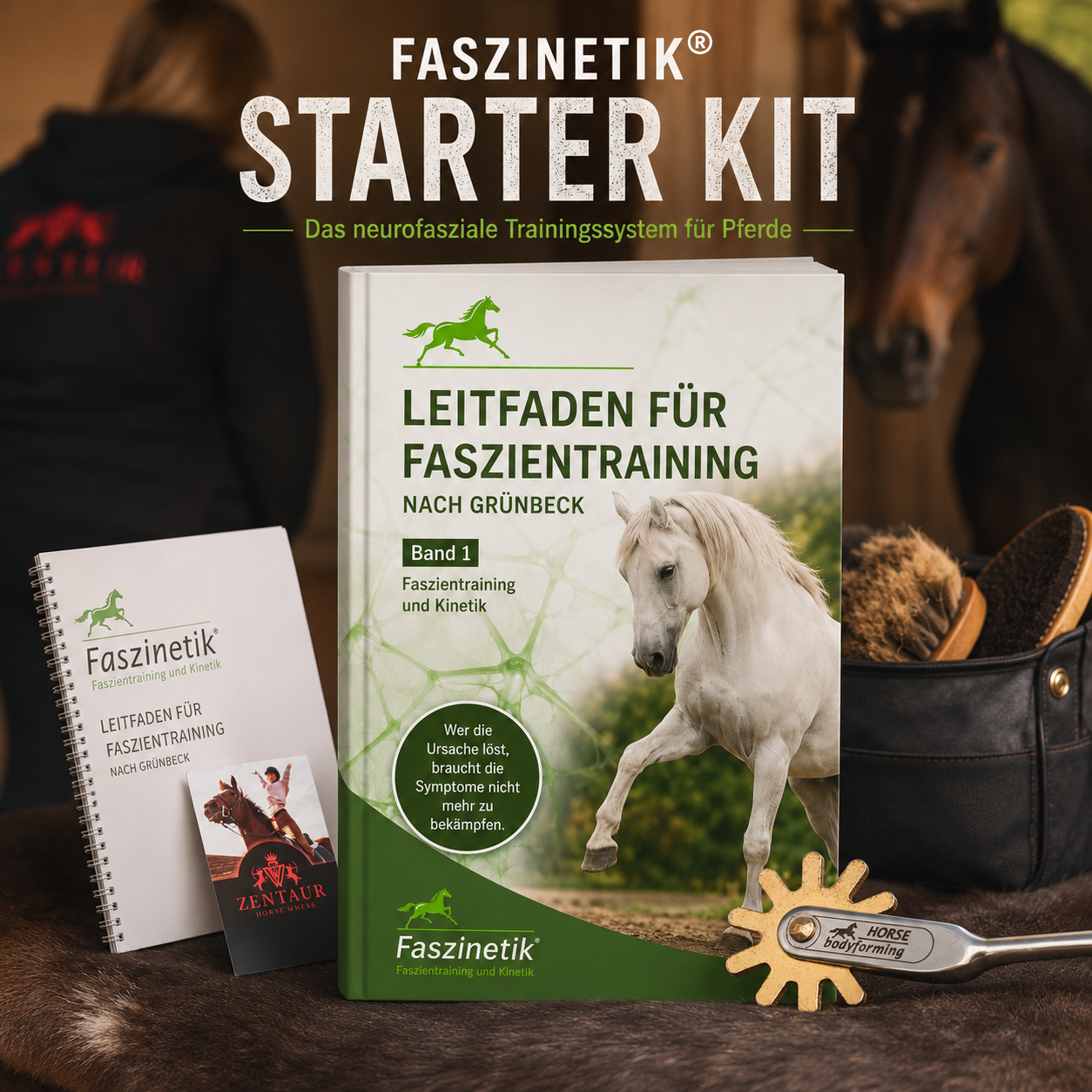 Faszinetik® Starter Kit Das neurofasziale Trainingssystem für Pferde – von Franz Grünbeck