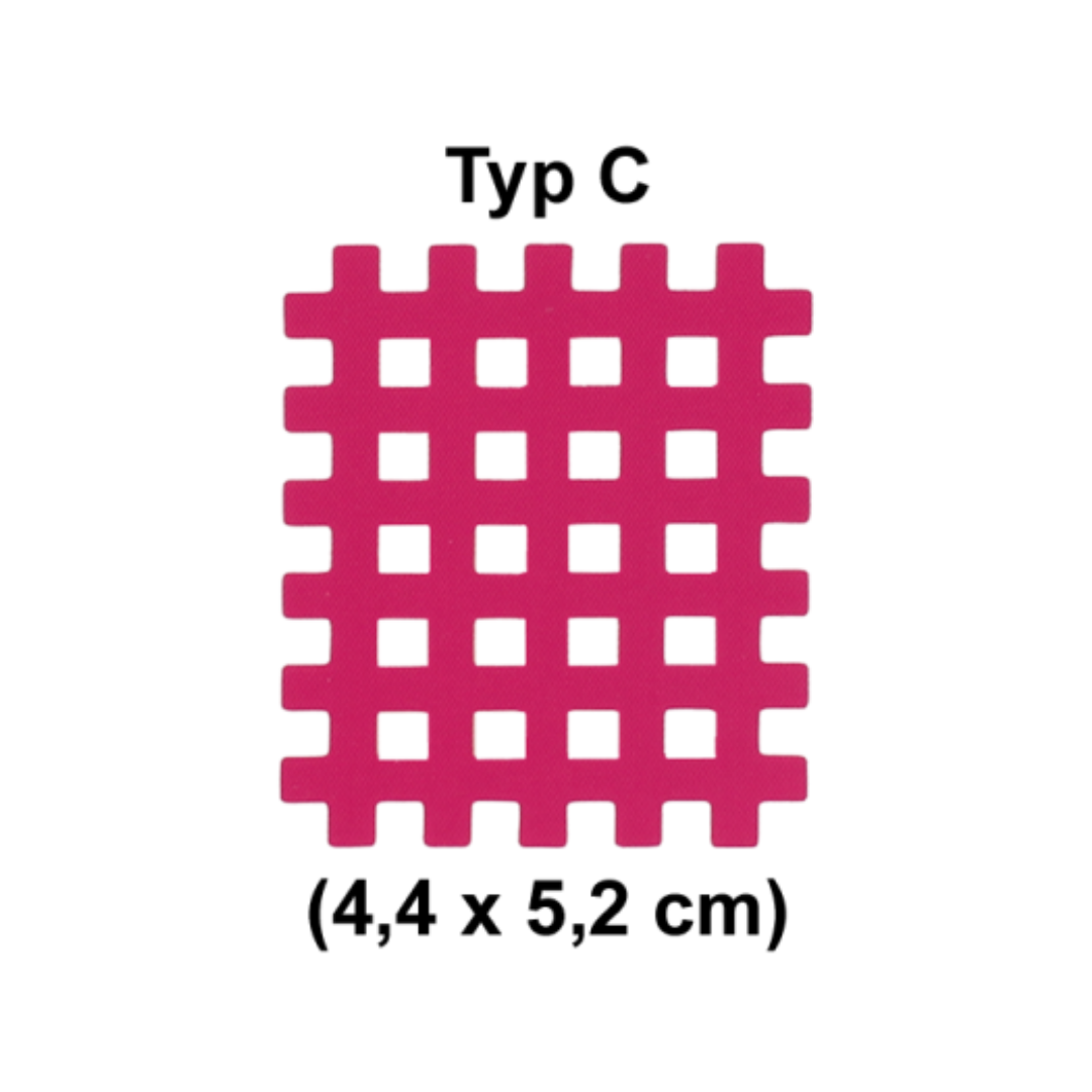 AcuTop Gitter Tape Typ C-  Die effektive Lösung für Muskelverspannungen