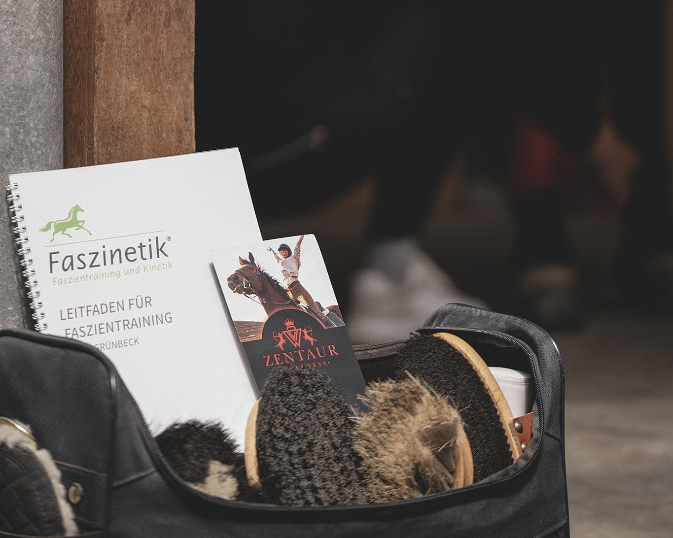 Robuster, abwaschbarer Faszinetik Leitfaden für die Arbeit im Stall 