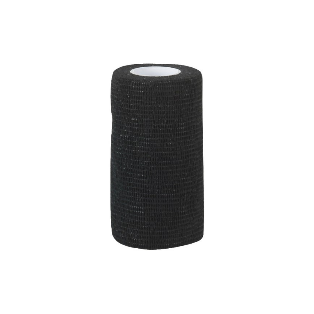 Kerbl Equilastic Maxi Bandage in Schwarz - selbsthaftend und ideal zur Stabilisierung & Verbandsfixierung beim Pferd