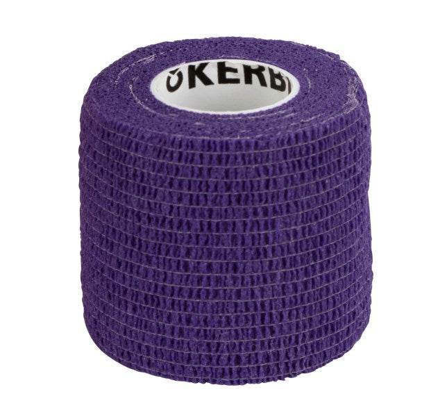 Flieder-farbene Selbsthaftende Bandage Equilastic Mini von Kerbl - ideale Ergänzung zum Verbandsmaterial