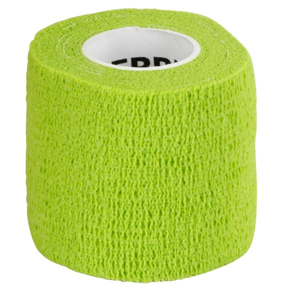Grüne selbsthaftende Mini Bandage für Wundversorgung und Reha bei kleinen Tieren wie Hunden und Katzen - Kerbl Equilastic