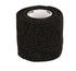 EquiLastic Mini Selbsthaftende Bandage von Kerbl in Schwarz – elastischer Verband für Katzen und Hunde