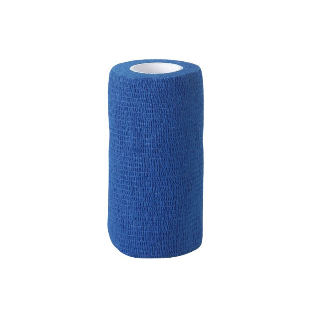 EquiLastic Selbsthaftende Bandage Maxi von Kerbl – elastische Bandagen für Tiere in verschiedenen Farben, ideal für Wundversorgung & Fixierung. Farbe blau