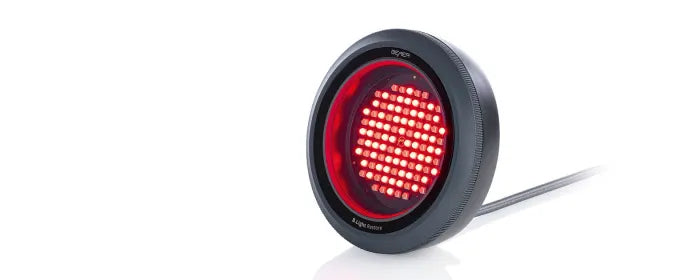 B.Light Restore Evo - kompakter, runder Applikator kombiniert hocheffektives Rotlicht mit Infrarotlicht