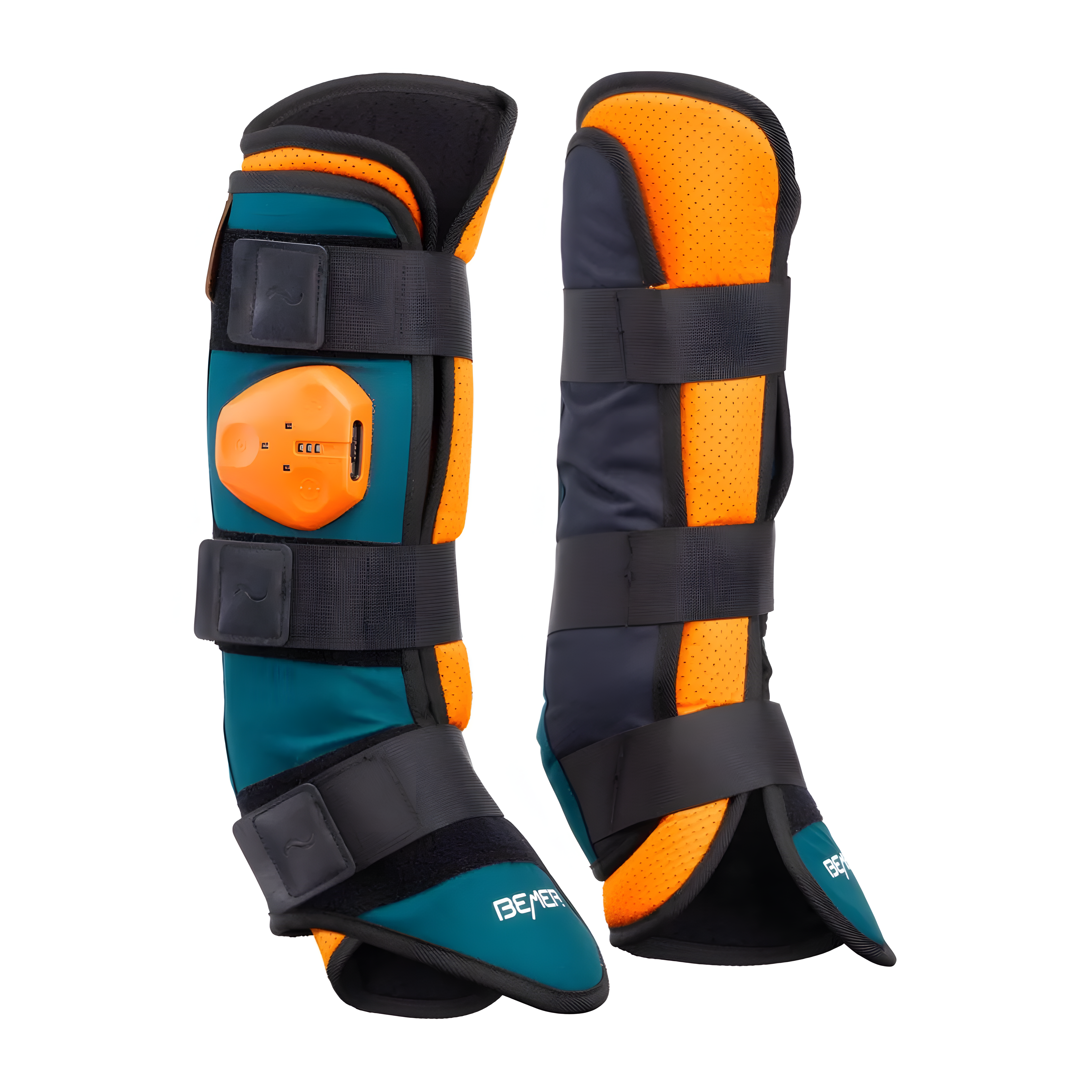 BEMER Magnetfeldtherapie Gamaschen mit integrierten Steuergeräten - Sehnen und Beinmuskulatur unterstützen