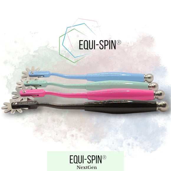 EQUI-SPIN Faszienrad für Pferde in Schwarz, Blau, Pink und Grün – alle Farbvarianten im Vergleich