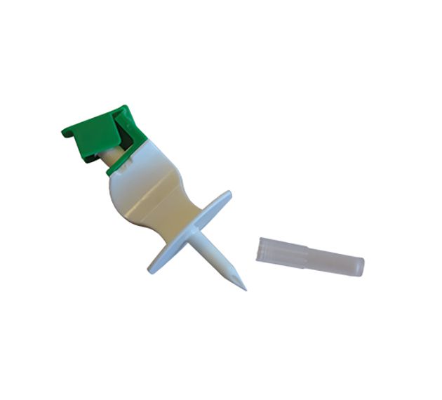 Extra-Spike Plus von Diaprax – hygienische Entnahmehilfe ohne Partikelfilter