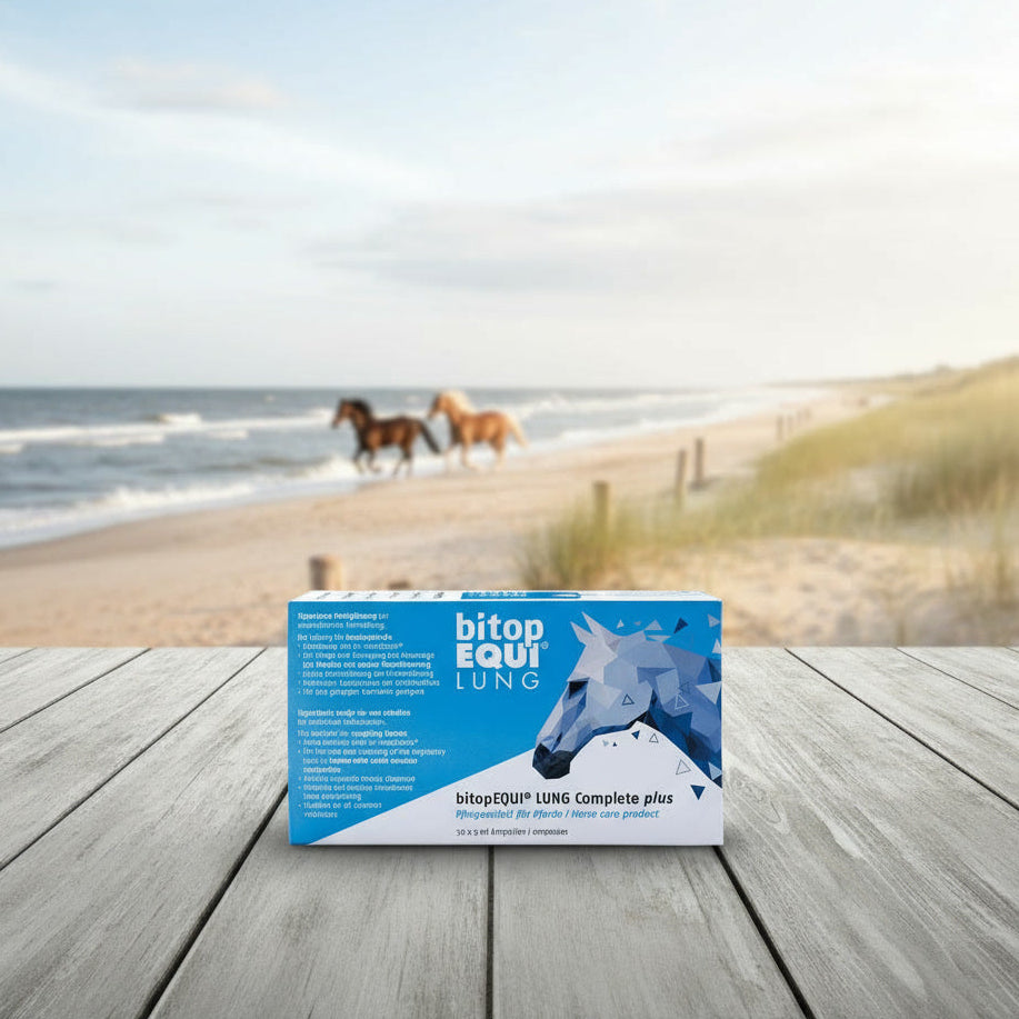 bitopEQUI® LUNG Complete plus – Schleimlösende Inhalationslösung bei Pferdehusten & Allergien (30x5ml)