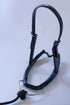 Nahaufnahme des Mobility Bridle von Franz Grünbeck mit geradem Genickstück zur Entlastung des Pferde-Nackens
