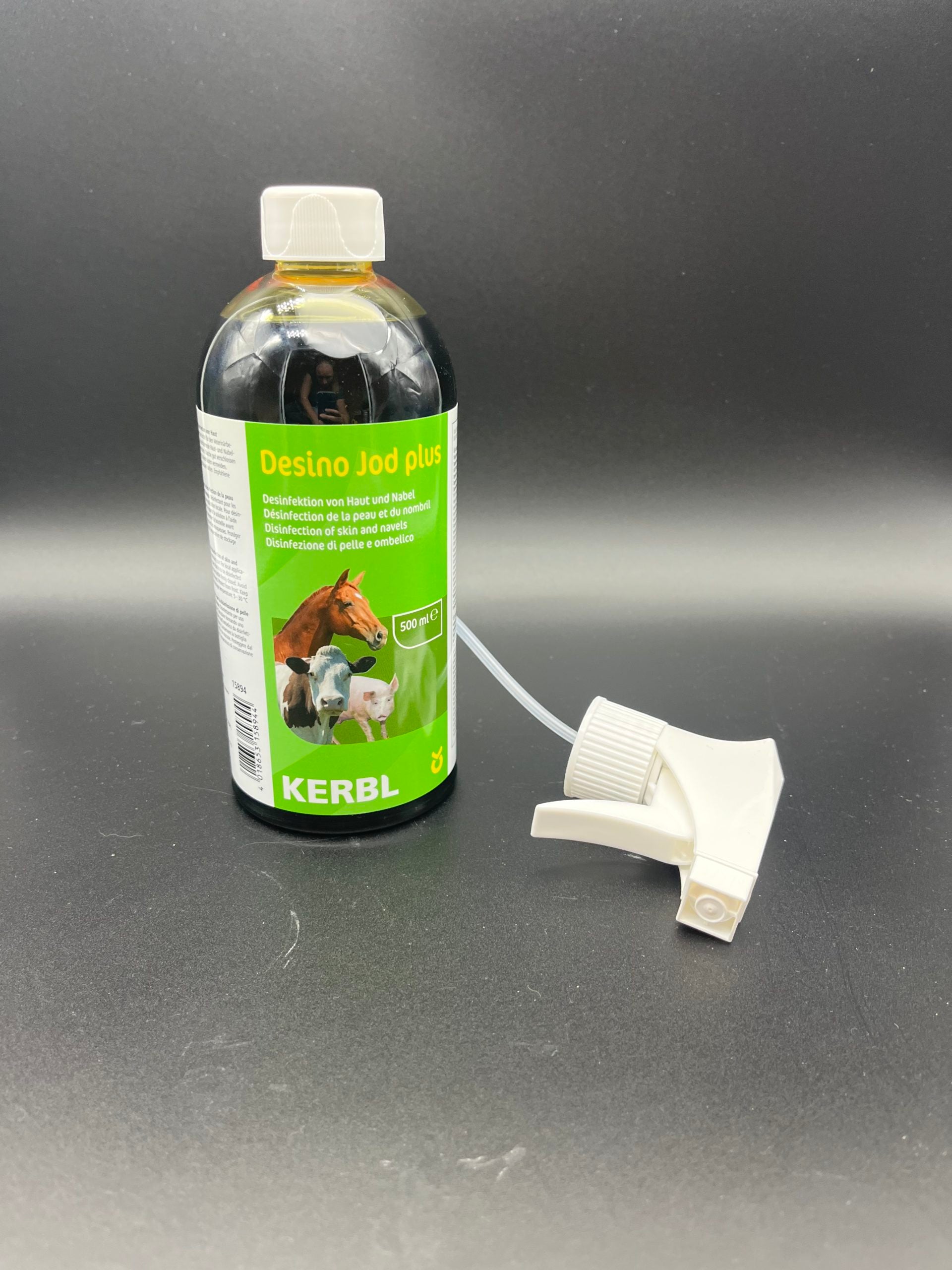 500ml Desinfektionsspray mit Sprühkopf-Vernebler für einfache Vorbeugung von Infektionen bei Tieren