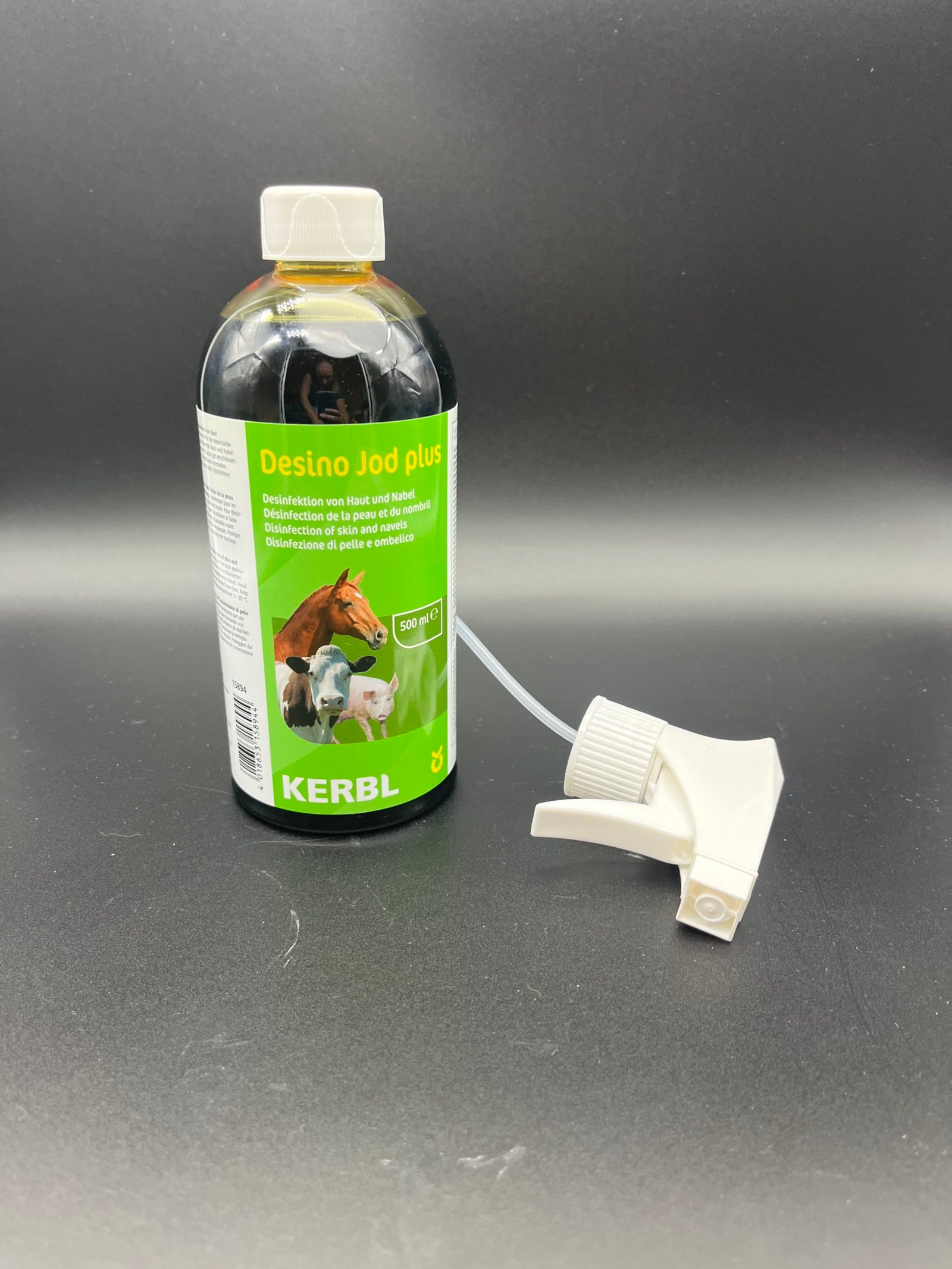 500ml Desinfektionsspray mit Sprühkopf-Vernebler für einfache Vorbeugung von Infektionen bei Tieren