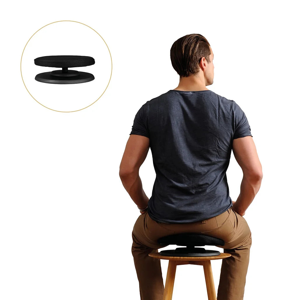 Der MeerSchwung Kippelsitz, auch bekannt als Swedish Posture Balance Core Trainer, ist ein innovativer Balance-Sitz, der deine Koordination, Beweglichkeit und Haltung effektiv trainiert.
