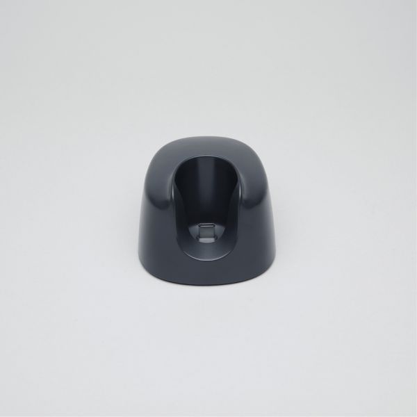 NOVAFON Ladestation in Anthrazit von vorne - stabile Verbindung und elegantes Design für effizientes Aufladen