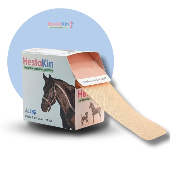 Produktfoto HestaKin Kinesiologie Tape Backing Paper verpackung
