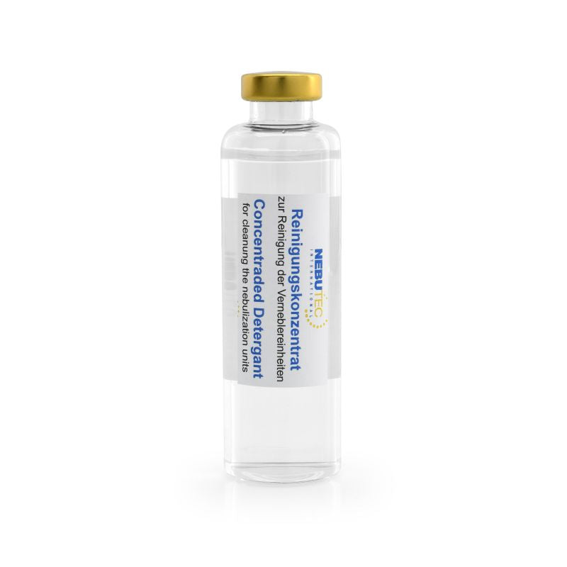 Reinigungskonzentrat für Mesh-Vernebler – NEBU-TEC 50 ml. Pflege für Inhalationsgeräte – Entfernt Medikamentenrückstände