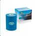 VetkinTape Kinesiologie Tape in Blau mit 10 cm Breite - dahinter quaderförmige Pappverpackung